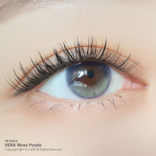 [1Month]Olola Vela Moss Purple 벨라 모스 퍼플