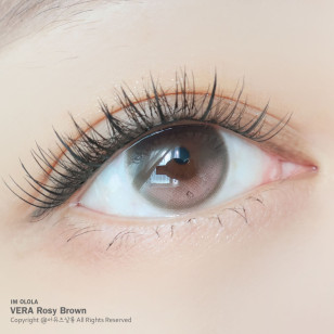 [1Month]Olola Vela Rosy Brown 벨라 로지 브라운