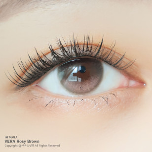 [1Month]Olola Vela Rosy Brown 벨라 로지 브라운