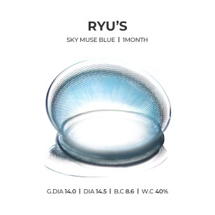 [1Month]Olola Ryu's Sky Muse Blue 류스 스카이 뮤즈 블루