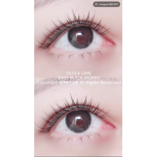 [1Month]Olola Eazy Black Black 이지 블랙