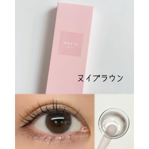 [預訂7-10天]Revia 1day Nui Brown レヴィア ワンデー ヌイブラウン