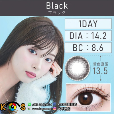 TeAmo 1Day Black ティアモ ワンデー ブラック TeAmo 1Day Black ティアモ ワンデー ブラック
