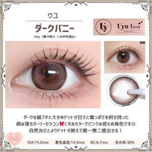 [1Day]Uyu Dark Bunny ウユ ダークバニー