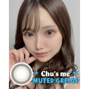 Chu's me 1month MUTED GREIGE チューズミー 1month ミューテッドグレージュ
