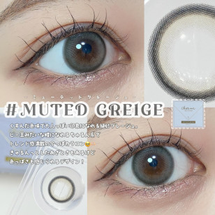 Chu's me 1month MUTED GREIGE チューズミー 1month ミューテッドグレージュ