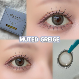 Chu's me 1month MUTED GREIGE チューズミー 1month ミューテッドグレージュ