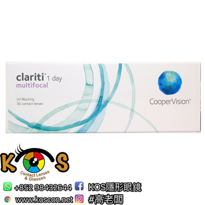 Clariti 1 day 矽水凝膠 漸進