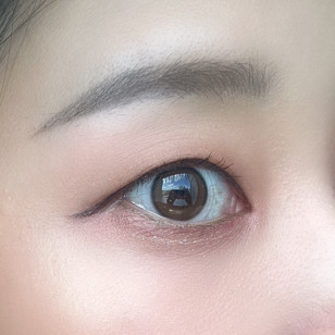 Lensme AKMA 1day Eyedew mimi Brown 악마 원데이 아이듀 미니 브라운