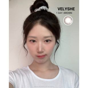 Lensme AKMA 1day Velyshe Brown 악마 원데이 블리쉬 브라운
