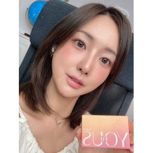 [1Day and 1Month]Lensme Yous Fit Brown 유스핏 브라운