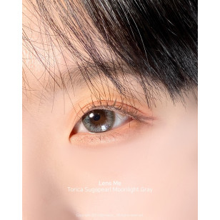 【散光】Lensme Torica Sugapearl Moonlight Gray 토리카 슈가펄 문라이트 그레이 (난시 교정용) 每月抛棄散光彩妝隱形眼鏡