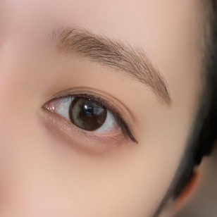 【散光】Lensme Torica Kuring Brown 토리카 커링 브라운 (난시 교정용) 每月抛棄散光彩妝隱形眼鏡