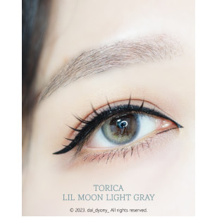 【散光】Lensme Torica Lilmoon Light Gray 토리카 릴문 라이트 그레이 (난시 교정용) 每月抛棄散光彩妝隱形眼鏡