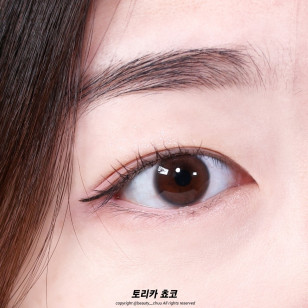 【散光】Lensme Torica Lilmoon Skin Choco 토리카 릴문 스킨 쵸코 (난시 교정용) 每月抛棄散光彩妝隱形眼鏡