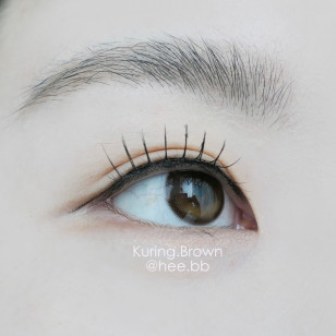 【散光】Lensme Torica Kuring Brown 토리카 커링 브라운 (난시 교정용) 每月抛棄散光彩妝隱形眼鏡