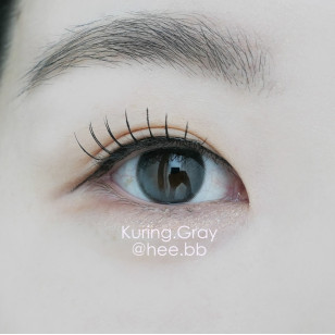 【散光】Lensme Torica Kuring Gray 토리카 커링 그레이  (난시 교정용) 每月抛棄散光彩妝隱形眼鏡