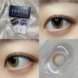 【散光】Lensme Torica Lilmoon Light Brown 토리카 릴문 라이트 브라운 (난시 교정용)   每月抛棄散光彩妝隱形眼鏡