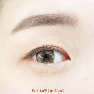 【散光】Lensme Torica Sugapearl Moonlight Brown 토리카 슈가펄 문라이트 브라운 (난시 교정용)  每月抛棄散光彩妝隱形眼鏡