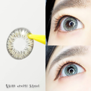 【散光】Lensme Make Look Torica Eyegee Blue 토리카 메이크룩 아이지 블루 (난시 교정용)  每月抛棄散光彩妝隱形眼鏡