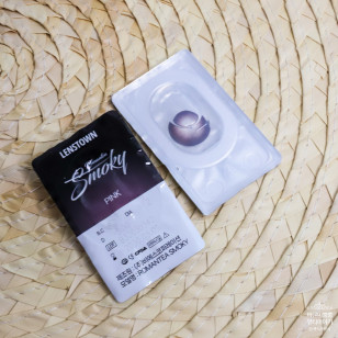 【散光】Lenstown Romantea Smoky Smoky Pink 로맨티스모키 스모키핑크(난시용) 6months