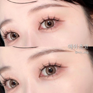 【散光】Lenstown Romantea Betty Ash Choco Toric 로맨티베티 애쉬초코(난시용) 6months