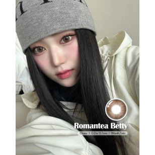 【散光】Lenstown Romantea Betty Ash Choco Toric 로맨티베티 애쉬초코(난시용) 6months