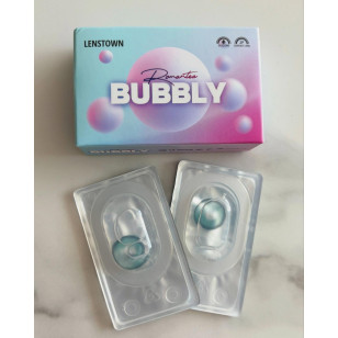 【散光】Lenstown Romantea Bubbly Candy Blue 로맨티버블리 캔디블루(난시용) 6months