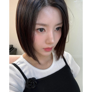 【散光】Lenstown Romantea Bubbly Candy Chacoal 로맨티버블리 캔디차콜(난시용) 6months
