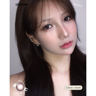 【散光】Lenstown Romantea Smoky Smoky Pink 로맨티스모키 스모키핑크(난시용) 6months