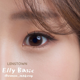 Lenstown Elly Basic Brown 엘리베이직 브라운(月拋)