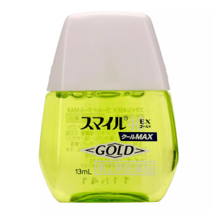 獅王 Lion  スマイル Smile 40EX GOLD Cool 清涼感 維他命眼藥水 13ml(日版)