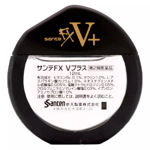 參天製藥 Santen FX V+ 眼藥水 12ml (日版)