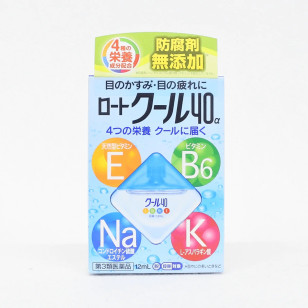 樂敦 ROHTO Cool40α 清涼型眼藥水 12ml(日版)