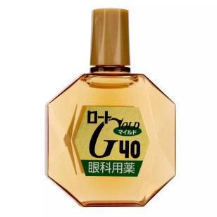 樂敦 ROHTO GOLD 40 溫和型眼藥水 20ml (日版)