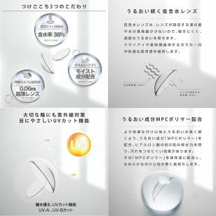 Airlens 1Day Moisture UV Ultra thin 30p