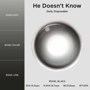 moody 1 Day Classic Pearl Black 珍韻雅黑