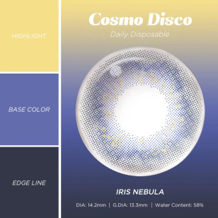 moody 1 Day Cosmo Disco Iris Nebula Blue 鳶尾星雲