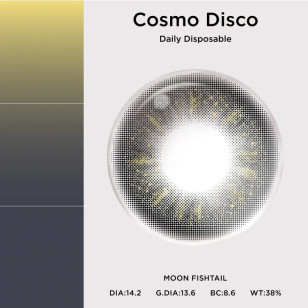 moody 1 Day Cosmo Disco Moon Fishtail Black 月光魚尾