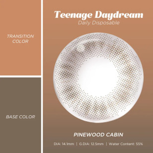 moody 1Day Teenage Daydream Pinewood Cabin Brown 松林木屋