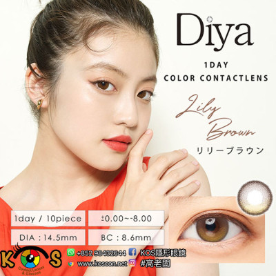 Diya 1day LilyBrown ダイヤワンデー リリーブラウン
