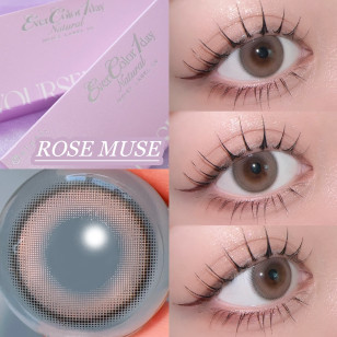 EverColor 1day Natural MoistLabelUV Rose Muse 20片裝 エバーカラーワンデーナチュラルモイストレーベルUV ローズミューズ