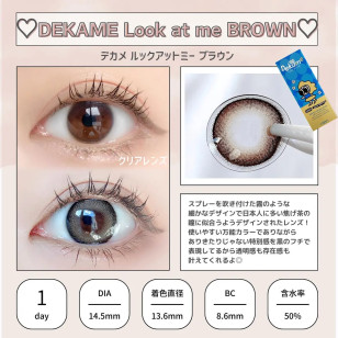 [1Day and Half Year]I-SHA Dekame Look At Me Brown