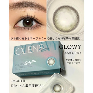 Olens 1Day Glowy Eyelighter Ash Gray(10P)