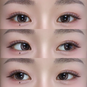 Olens 1Day Glowy Tear Brown 글로이 티어 브라운(20P)