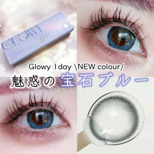 Olens 1Day Glowy Eyelighter Sapphire Blue(10P)