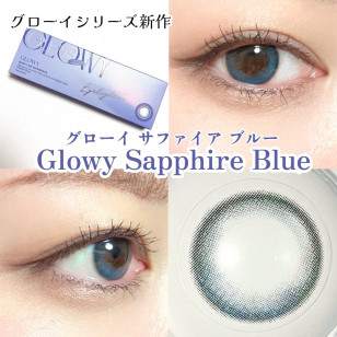 Olens 1Day Glowy Eyelighter Sapphire Blue(10P)