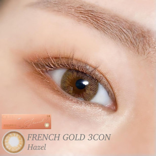 Olens 1Day French Gold 3Con Hazel(10P)