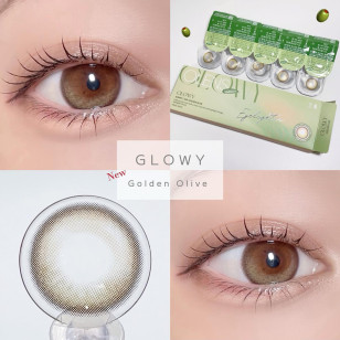 Olens 1Day Glowy Eyelighter Golden Olive(10P)