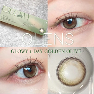 Olens 1Day Glowy Eyelighter Golden Olive(10P)